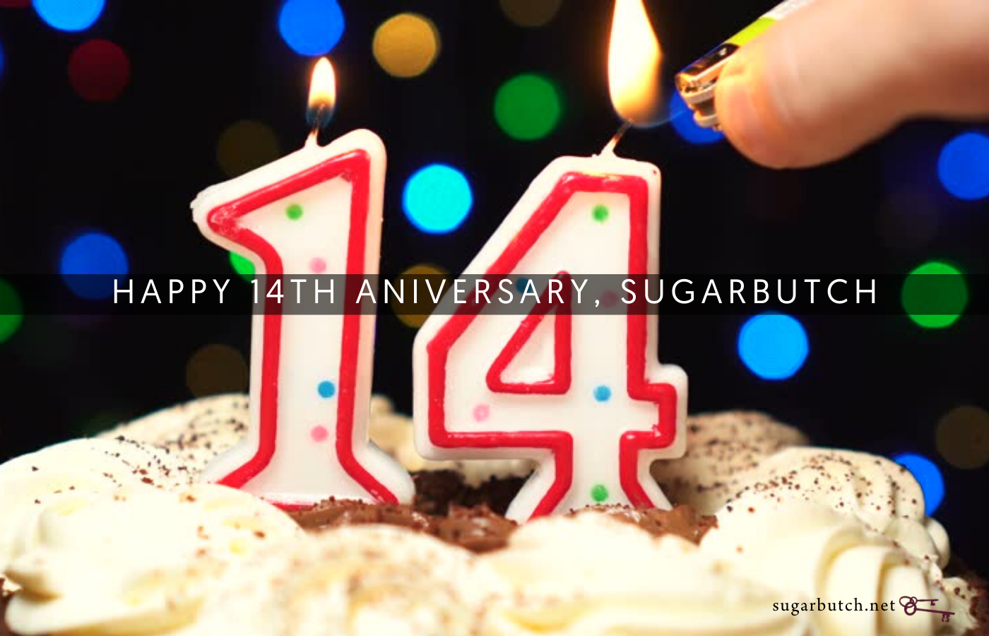 Happy 14th Anniversary, Sugarbutch