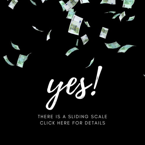 Yes, sliding scale is available, click here