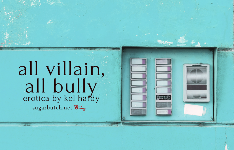 All Villain, All Bully, Guest Post by Kel Hardy